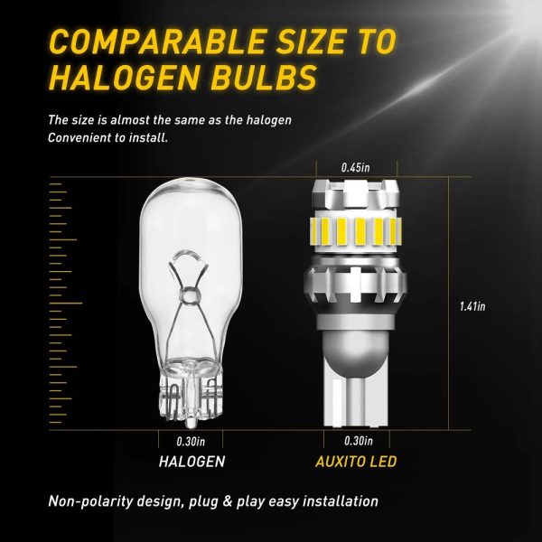 W16W T15 LED T16 Bulb Canbus Error Free Backup Reverse Led 921 912 LED Bulbs Car Lights Brake Lamp Stop Light Xenon White DC12V - Image 4