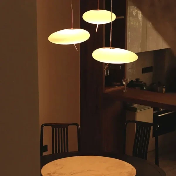 Pebble PVC Pendant Light Touch Home Decoration Hanging Light Dining Room Bedroom Living Room LED Lighting Decoration Lamp - Image 6