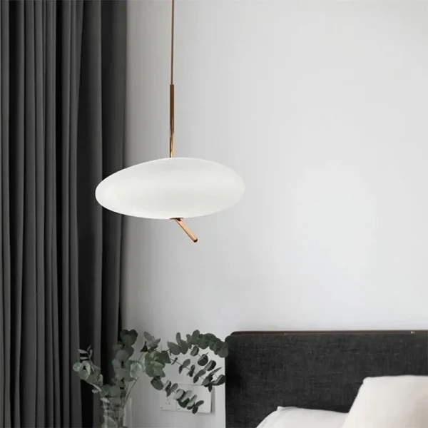 Pebble PVC Pendant Light Touch Home Decoration Hanging Light Dining Room Bedroom Living Room LED Lighting Decoration Lamp - Image 4
