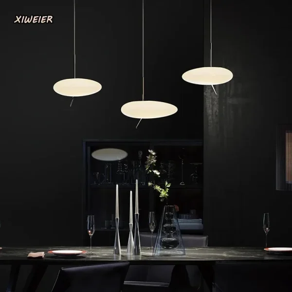 Pebble PVC Pendant Light Touch Home Decoration Hanging Light Dining Room Bedroom Living Room LED Lighting Decoration Lamp - Image 5